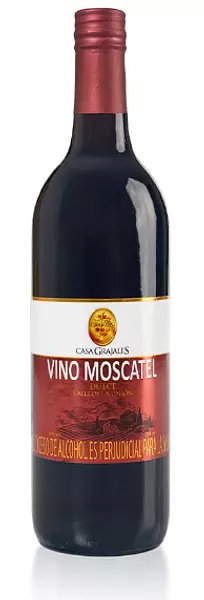 Vino Moscatel Casa Grajales