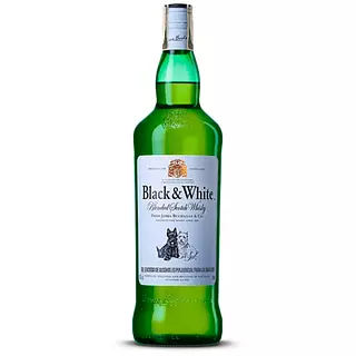 Whisky Black And White Blended