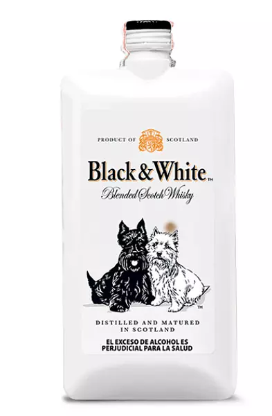 Whisky Black And White Blended Poket