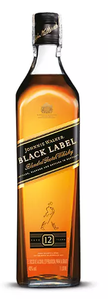 Whisky Johnnie Walker Black Label Litro