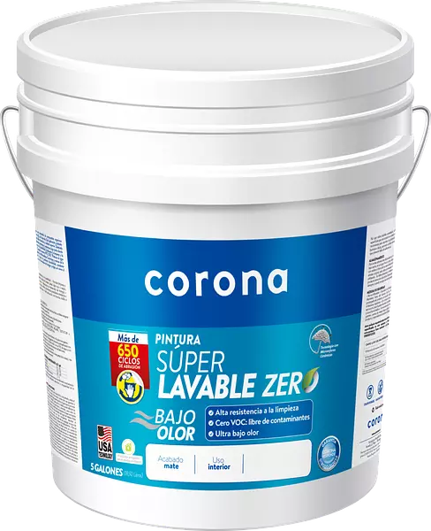 Pintura Tipo 1 Blanco Super Lavable Zero X Cuñete