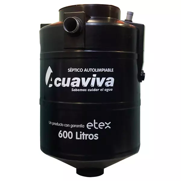 Tanque Séptico Auto Limpiable 600 Lts