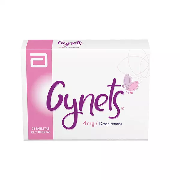 Gynets 4 Mg Caja X 28 Tabletas Recubiertas