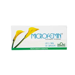 Microfemin X 21 Tabletas