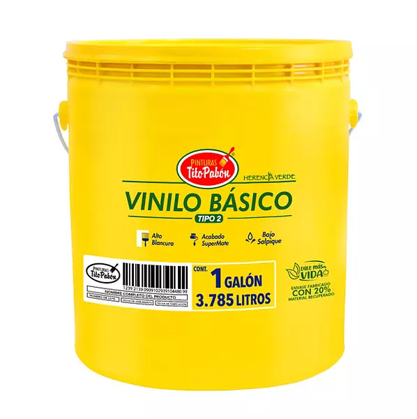 Pintura Tipo 2 Blanco - Tito Pabón X Galon