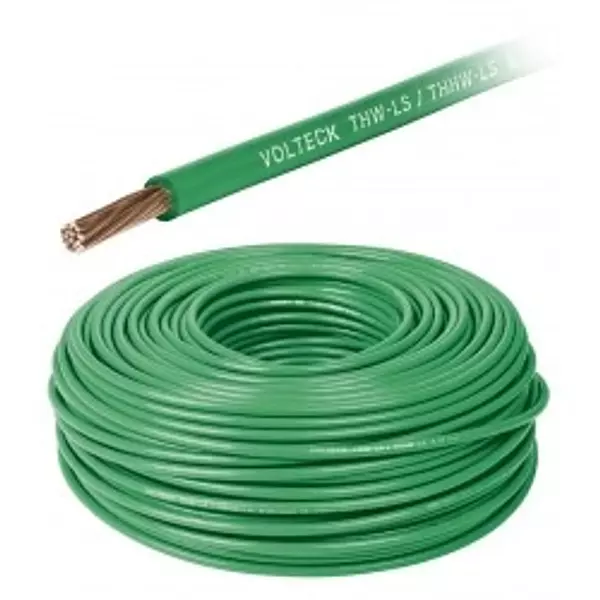 Cable Cobre #8 Verde Nexans X Metro