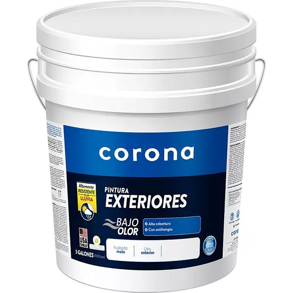 Vinilo Corona Ext Alta Cobertura Tipo 1 X Cuñete
