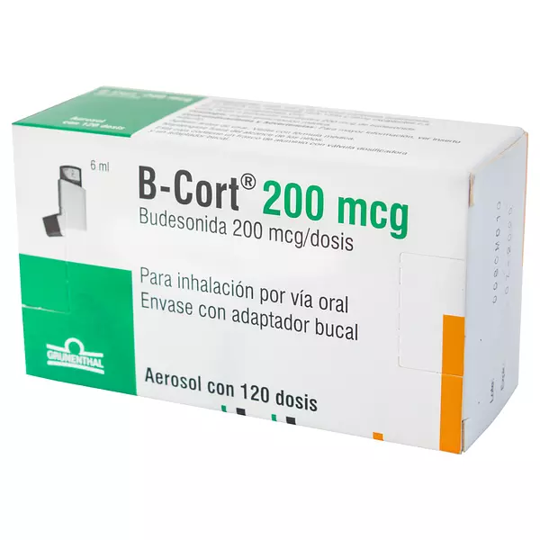 B-Cort Bronquial Inhalador 200 Mg