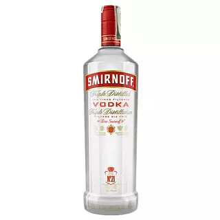 Vodka Smirnoff Red Botella