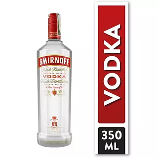Vodka Smirnoff Red Media Botella