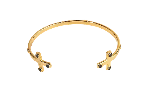 Brazalete Santa Gold