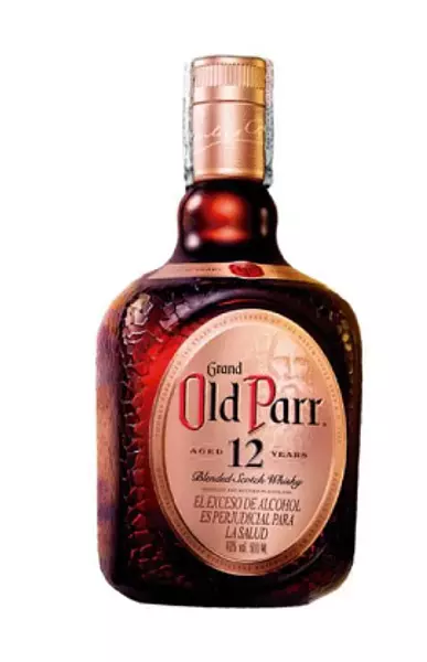 Whisky Old Parr 12 Años Medio Litro