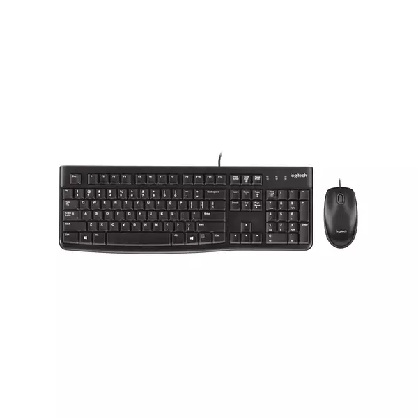 Combo Teclado/Mouse Mk120 Logitech Negro