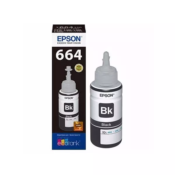 Botella Epson T664120 - Al Black