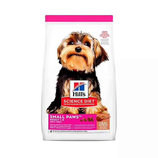 Hills Small Paws Adulto Cordero