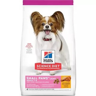 Hills Small Paws Adulto Light 1-6+ Pollo & Arroz