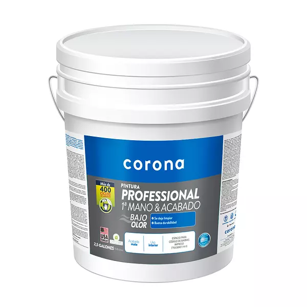 Pintura Profesional Blancotipo 1 Corona 1/2 Cuñete