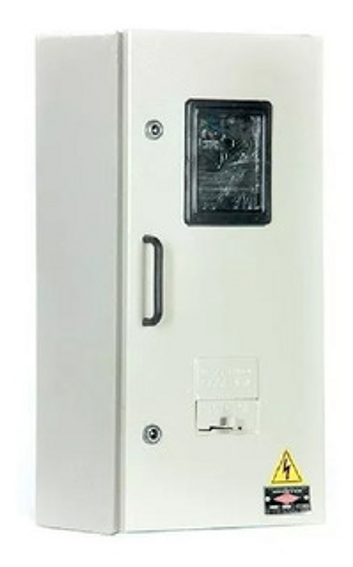 Caja de contador cuadrada modelo T-CC-22 190x285x285mm. (CLAVED