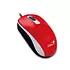 Mouse Genius Alámbrico Usb Dx-120 Rojo