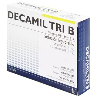 Decamil Tri B Ampolla