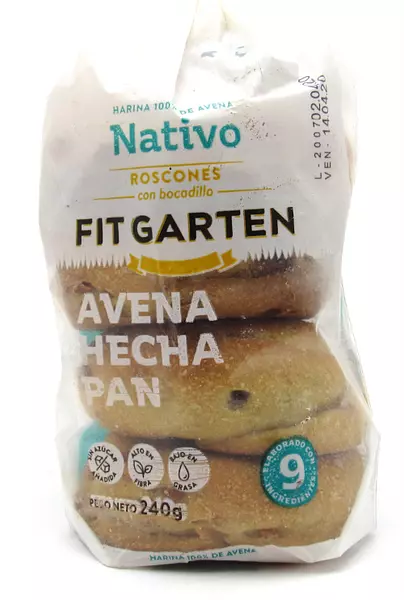 Roscones con Bocadillo Sin Azucar 240gr - Fit Gartten