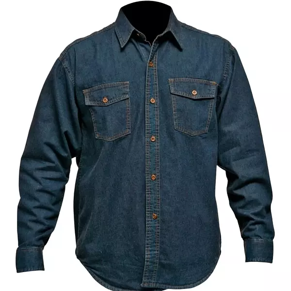 Camisa En Jeans Para Caballero