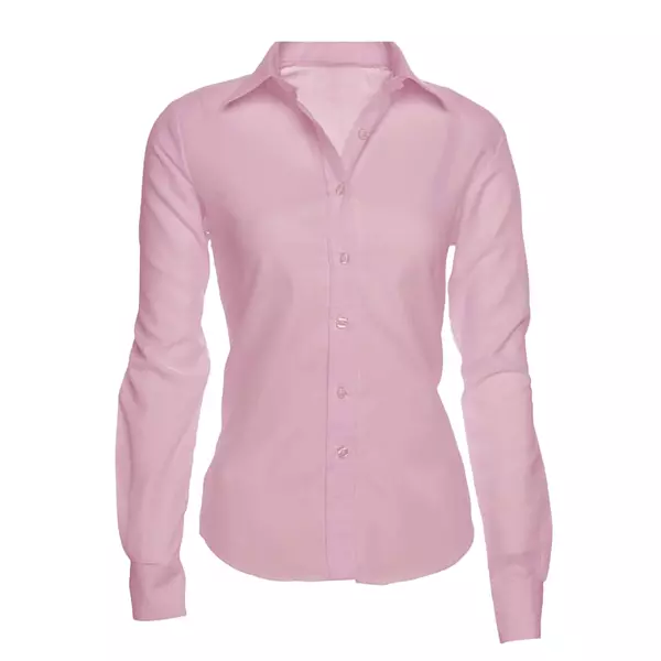 Camisa Oxford Rosada Dama