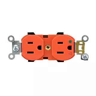 Toma Doble Naranja Hospitalaria
