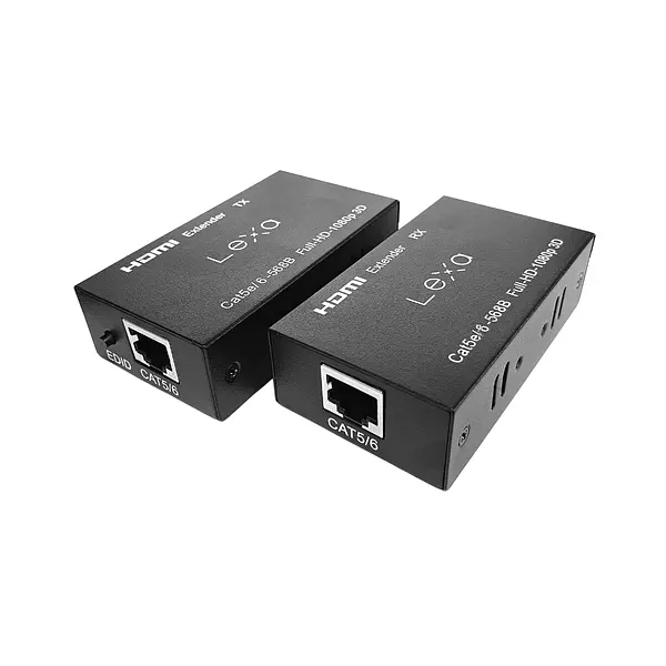 Caja Extender Hdmi 60 Mtrs Rj45 Cat5e/6