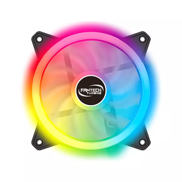 Kit De Ventiladores Fantech Turbine Fb-301 Rgb