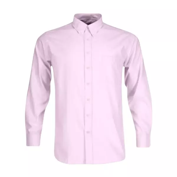 Camisa Oxford Rosada Caballero