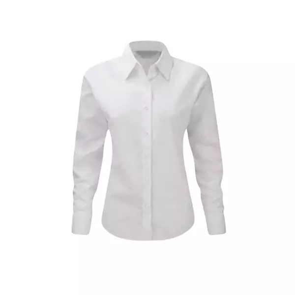 Camisa Oxford Blanca Dama