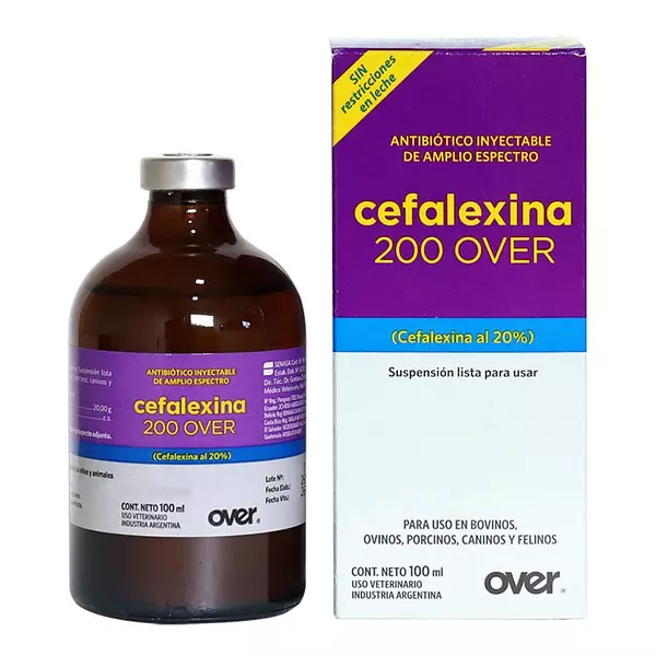 Cefalexina 200 Over X 100ml