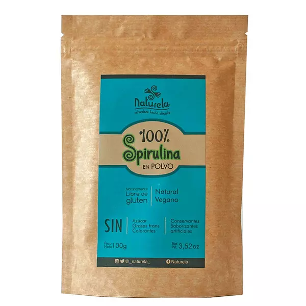 Spirulina de Polvo 100gr - Naturela