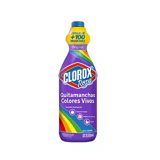 Clorox Ropa Quitamanchas Colores Vivos