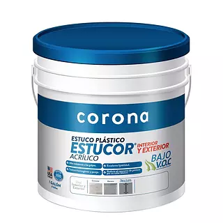 Estuco Plastico Estucor X Gl Corona