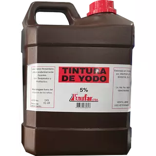 Tintura De Yodo 5%
