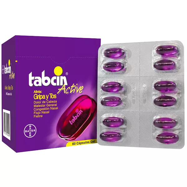 Tabcin Active Gel Noche