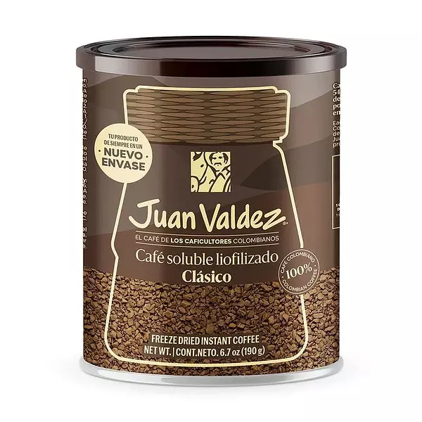 Café Liofilizado Clásico Juan Valdez