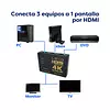 Switch Hdmi 3/1 4k Ultra Hd 301 Con Control