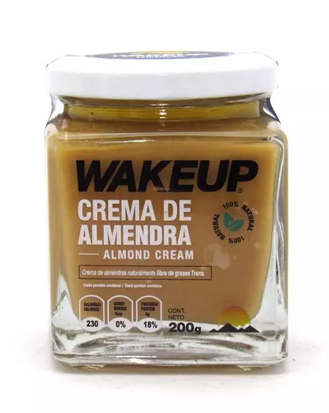 Crema de Almendra 200gr - Wake Up