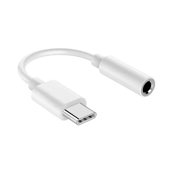 Adaptador Tipo C A Plug 3.5 Hembra Conector De Auriculares