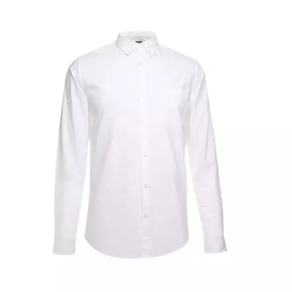 Camisa Oxford Blanca Caballero