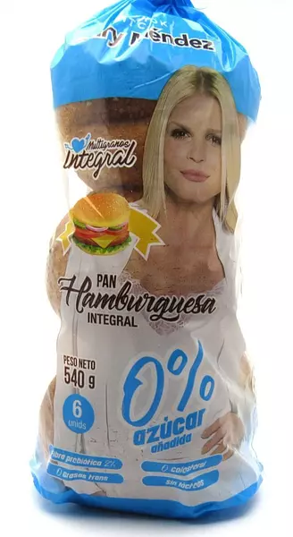 Pan Hamburguesa Integral Multigranos 540g - Mary Mendez