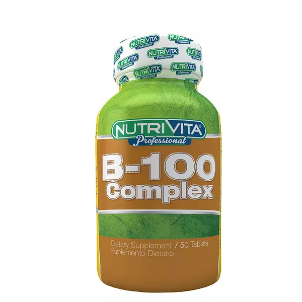 B-100 Complex 50 Tablets - Nutrivita