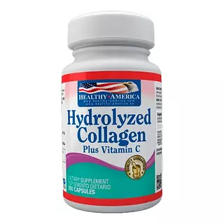 Hydrolyzed Collagen Plus Vitamin C 60 Capsulas - Healthy Ame