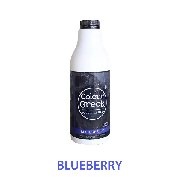 Yogurt Entero con Dulce Griego Sabor Blueberry 1000g - Colou