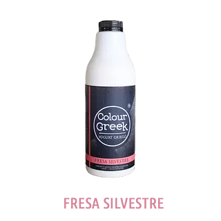 Yogurt Entero con Dulce Griego Sabor Fresa 1000g - Colour Gr