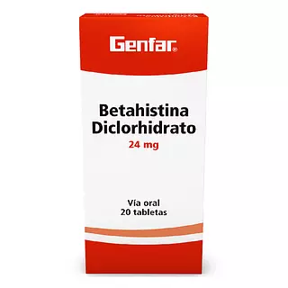 Betahistina 24 Mg