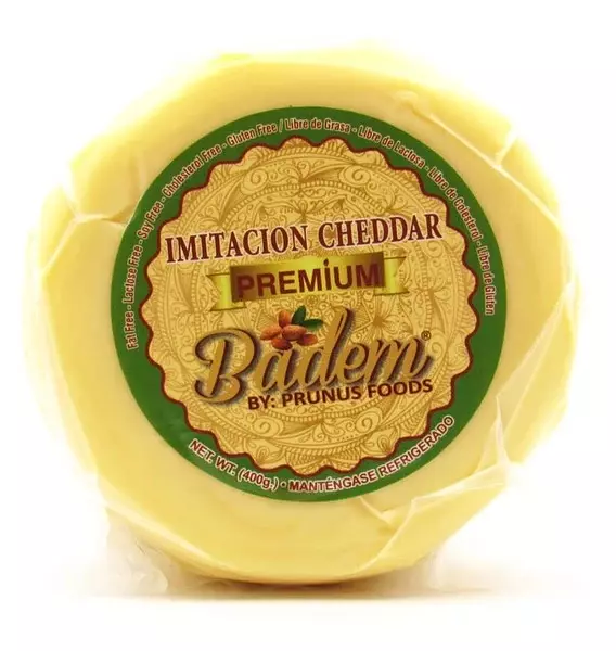 Queso Cheddar Bloque Imitacion 400gr - Badem